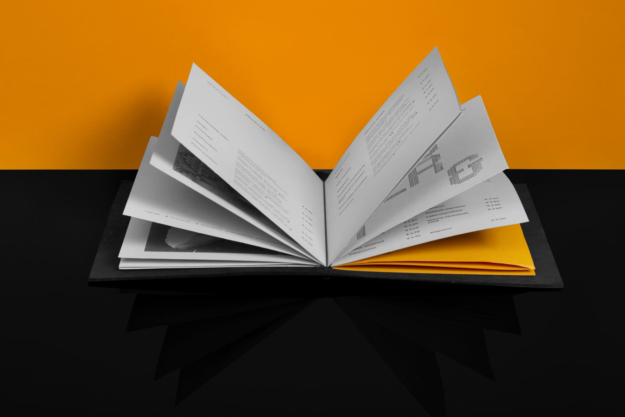 Restaurant Dara Editorial Design