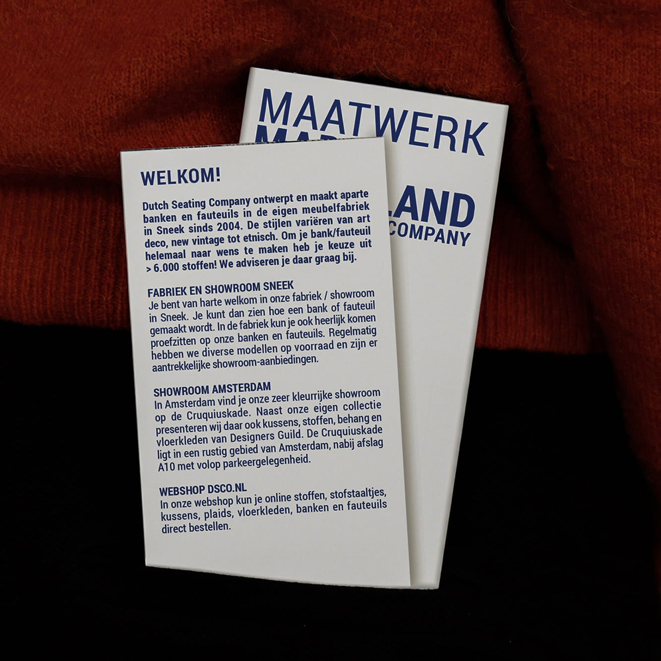 Dutch Seating Company Brochures